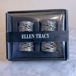 Ellen Tracy Napkin Ring Set